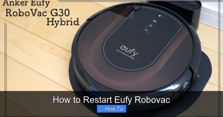 How to Restart Eufy Robovac