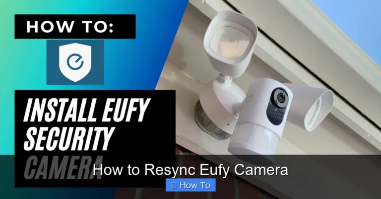 How to Resync Eufy Camera