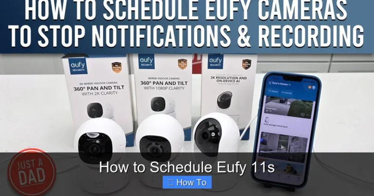 How to Schedule Eufy 11s