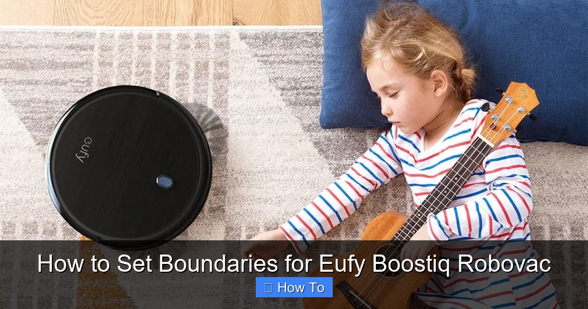 How to Set Boundaries for Eufy Boostiq Robovac